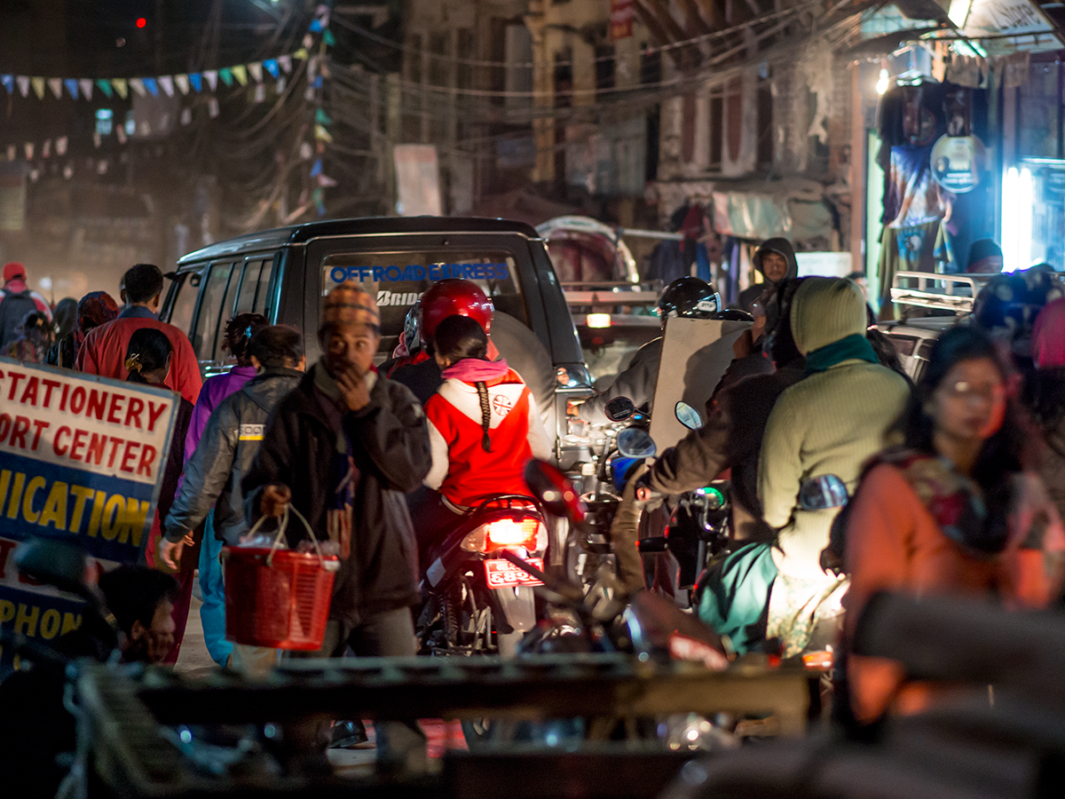 Thamel is bustling with shops, pubs and restaurants. Prices may be steep if you are not a skilled negotiator.